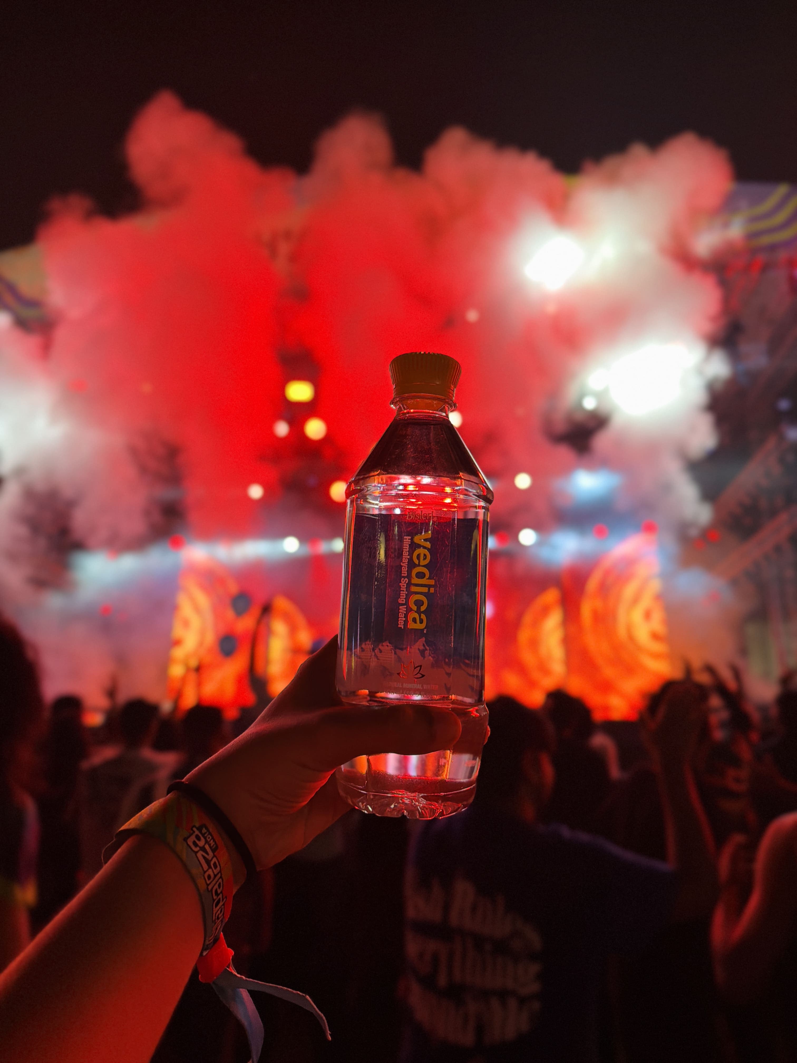 Vedica at a live event
